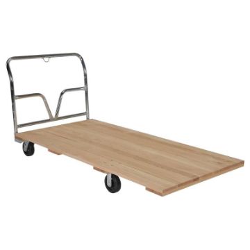 Hardwood Platform Truck 36 In x 72 In 1,600 Lb. Capacity Tan Hardwood Platform Truck 1.6K Lb 36Wx72L - VHPT-3672