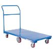 Vestil Steel Flat Bed Cart 30 In. x 60 In. 2,000 Lb. Capacity Blue - FLAT-C