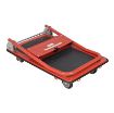 Vestil Steel Folding Handle Platform Truck 29 In. x 19 In. x 10 In. 330 Lb. Capacity Red - SFT-1929