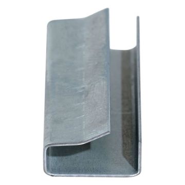 Steel Poly Strapping 1/2 In. Seals 1000 Pieces Gray Poly Strapping Seals 1000 Pcs - PSEAL-12