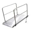 Aluminum Truck Ramp, with Hand Rails
