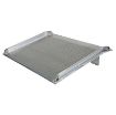 Aluminum Dock Board with Welded Curbs -12K Cap., 60" Wide