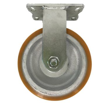 Industrial Caster, extra hd kingpinless casters, Model; CST-APKING-PU-GRP Extra HD Kingpinless Casters