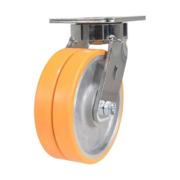 Dual Wheel Polyurethane (Sirius) - Highly Ergonomic Upgrade Casters CST-FXE-DSI Dual Wheel Polyurethane (Sirius) Ergo