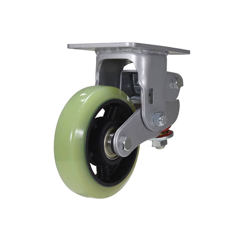 Industrial Caster, spring loaded towing casters, Model; CST-G80-PU-GRP ...
