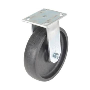 High-tech proprietary glass filled nylon (ROLLX). Kingpinless Glass Filled Nylon Casters