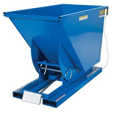 Hoppers - Bump and Dump Series trash dumper Self-Dumping Steel Hoppers with Bumper Release
