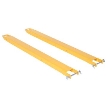 Pin Syle Fork Extension's - Yellow, VS-FE-4-90-P-GRP Pin Syle Fork Extension's - Yellow