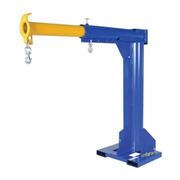 High rise Lift Master fork truck boom attachment has a 4K to 6K load capacity and are 80" in height. High-Rise Fork Truck Booms
