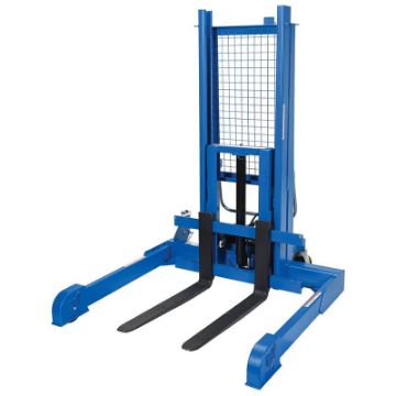 Pallet Master, Server stacker available in AC, DC and reciprocating air & oil power. Power traction drive option. Manufactured by Vestil PMPS model. , Model: PMPS-VS-GRP Pallet Master Server Reciprocating Air/Oil Powered