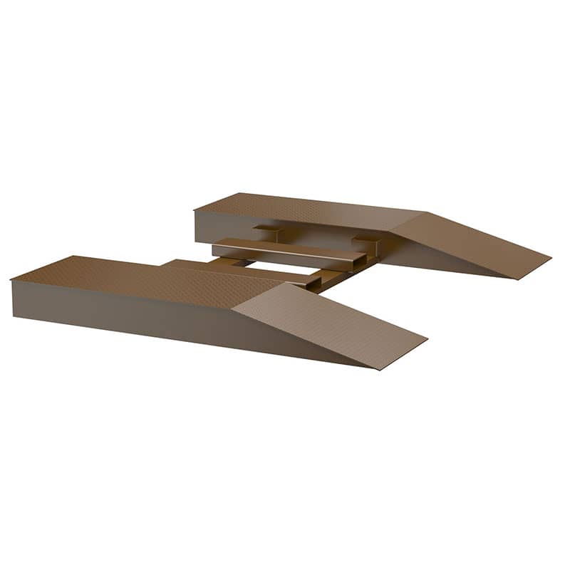 Steel Wheel Riser with Central Fork Pocket|Shippers Mall