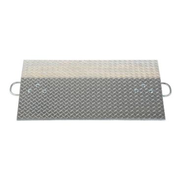 Aluminum Hand Truck Dockplate 500 lb. Capacity AH-AHDHTDP-GRP Aluminum Hand Truck Dock Plates, 5/16" Thick - Series AH