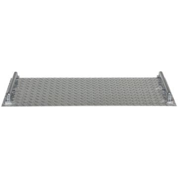 Mini Dockplates for scaling curbs or high door thresholds. Aluminum Mini Dockboard/Dockplates - Series AMD
