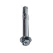 Steel Concrete Sleeve Anchor Bolt, 3/8 In Diameter x 4 In Long, Silver