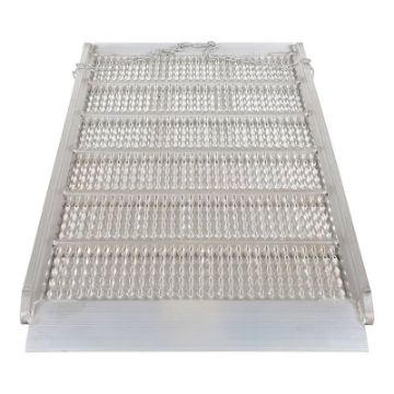 Walk Ramps With grip strut surface - 28" Wide Overlap Style, Vestil Model number: AWR-G-28-38-GRP Walk Ramps With Snow/Ice Grip - 28" or 38" Wide Overlap Style