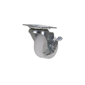 Industrial polyurethane casters, Model; CST-B28-PP-GRP Polypropylene Casters