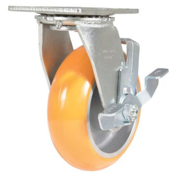 Constructed Of Proprietary, High-Grade Elastic Polyurethane (Sirius) Casters
