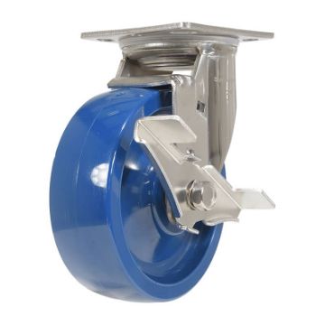 Polyurethane (Solid) Casters stainless steel rigging CST-KB-PUP Polyurethane (Solid) Casters SS