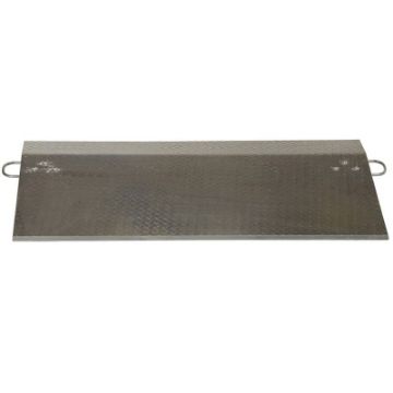 Aluminum Heavey Duty Dockplates 1/2" thick for pallet jack, dolly or hand truck use. Aluminum Economy Dockplates HD - 1/2" Thick - Series EH