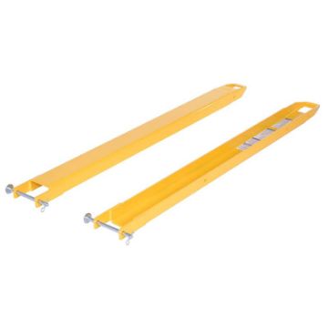 Pin Syle Fork Extension's - Yellow, VS-FE-4-90-P-GRP Pin Syle Fork Extension's - Yellow