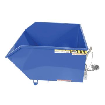 Low Profile Self Dumping Fork Truck Hoppers Low Profile Self-Dumping Steel Hoppers