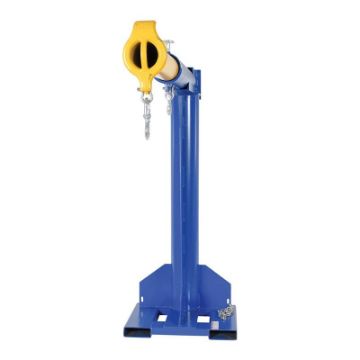High rise Lift Master fork truck boom attachment has a 4K to 6K load capacity and are 80" in height. High-Rise Fork Truck Booms