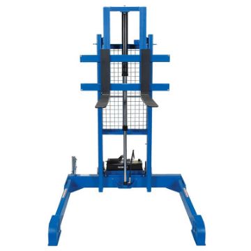 Pallet Master, Server stacker available in AC, DC and reciprocating air & oil power. Power traction drive option. Manufactured by Vestil PMPS model. , Model: PMPS-VS-GRP Pallet Master Server Reciprocating Air/Oil Powered
