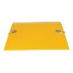 Aluminum Dockboard with Welded Curbs -5K Cap., 54" Wide
