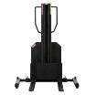 Narrow Mast Semi Elec. Stackers, Adj Legs
