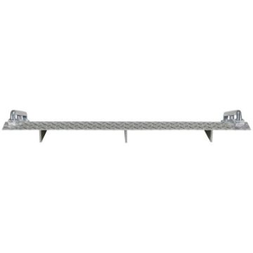 Mini Dockplates for scaling curbs or high door thresholds. Aluminum Mini Dockboard/Dockplates - Series AMD