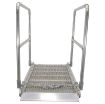 Alum Grip Strut Van Ramps w/Hand Rails - 28" & 38" Wide, Overlap Style
