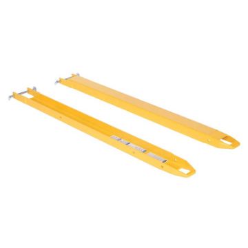 Pin Syle Fork Extension's - Yellow, VS-FE-4-90-P-GRP Pin Syle Fork Extension's - Yellow