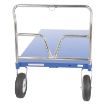 Steel Platform Trucks w Pneumatic Tires
