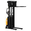Combination Hand Pump/Electric Stacker - Fixed Support Legs & Fixed Forks