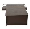 Steel Wheel Risers 24" Wide